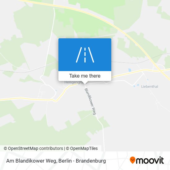 Am Blandikower Weg map