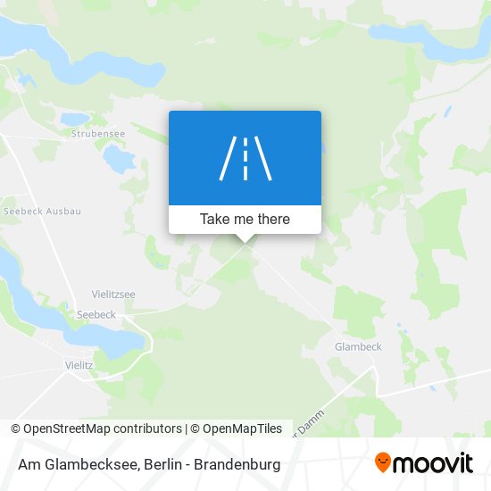 Am Glambecksee map