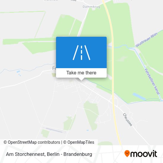 Am Storchennest map
