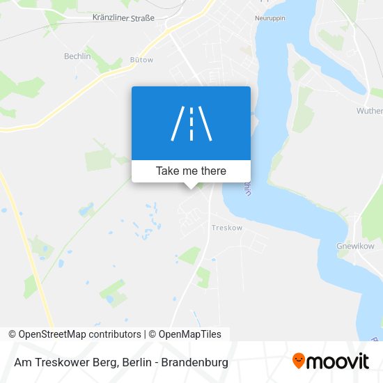 Am Treskower Berg map