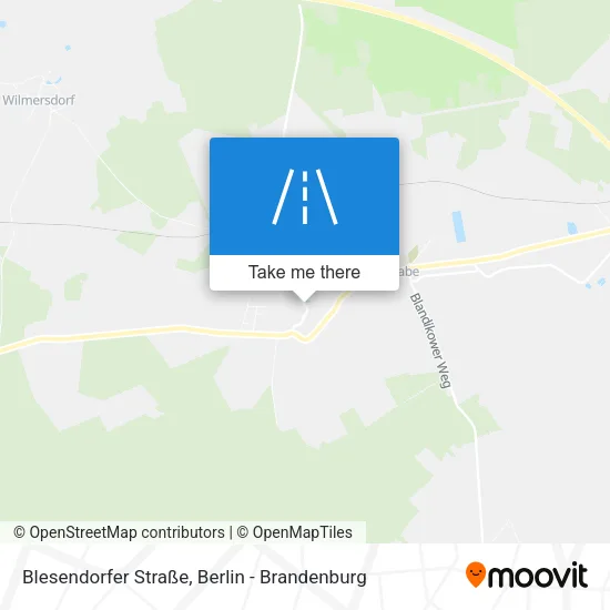Карта Blesendorfer Straße