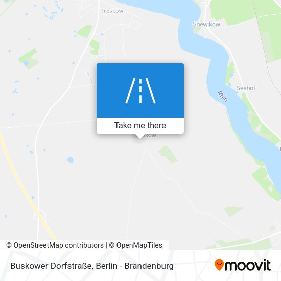Buskower Dorfstraße map