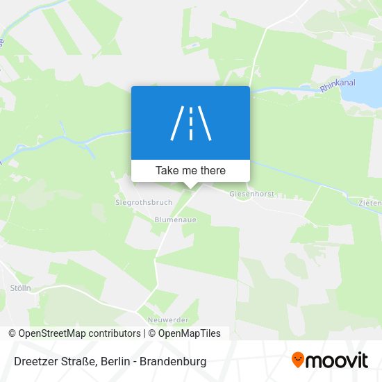 Dreetzer Straße map