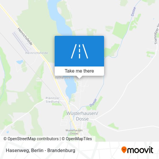 Hasenweg map
