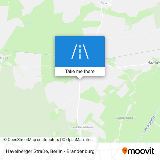 Havelberger Straße map