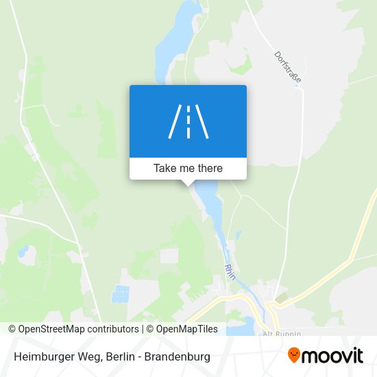Heimburger Weg map