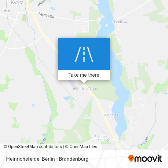 Heinrichsfelde map