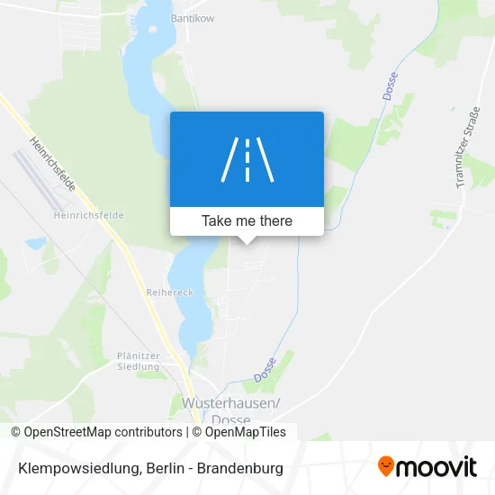 Карта Klempowsiedlung