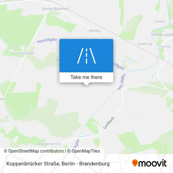 Карта Koppenbrücker Straße