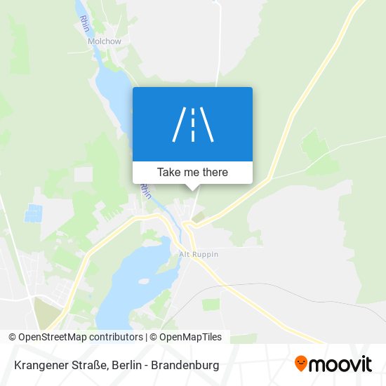 Krangener Straße map