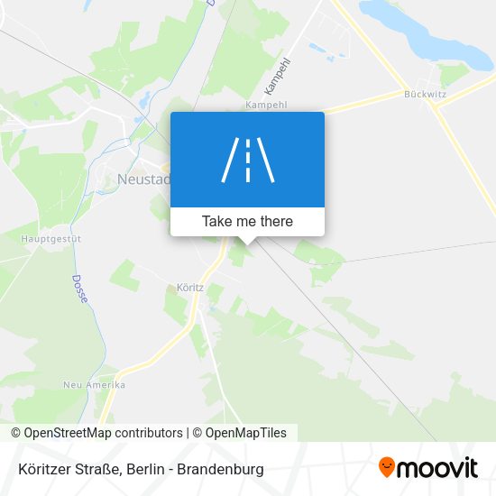 Köritzer Straße map