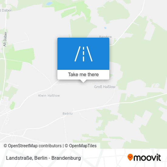 Landstraße map