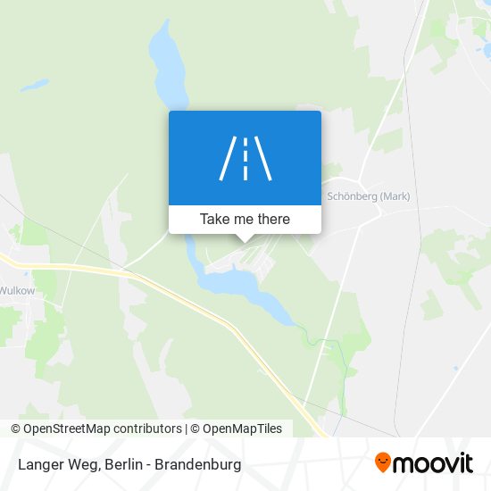 Langer Weg map