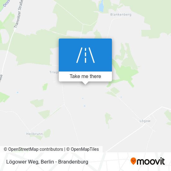Lögower Weg map