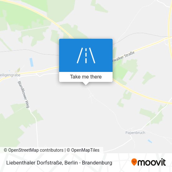 Liebenthaler Dorfstraße map