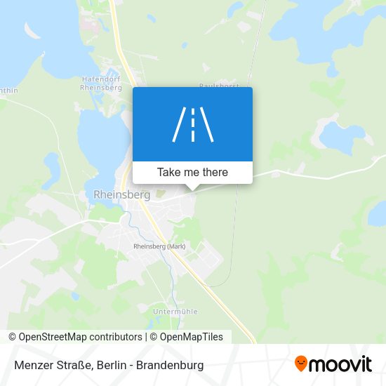 Menzer Straße map