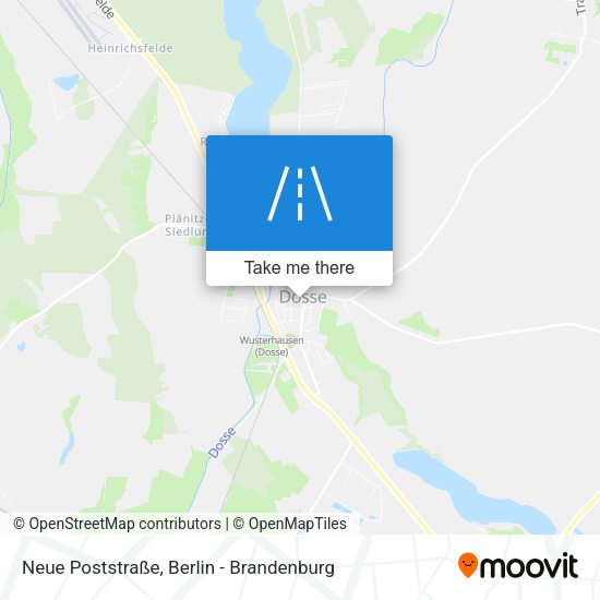 Neue Poststraße map
