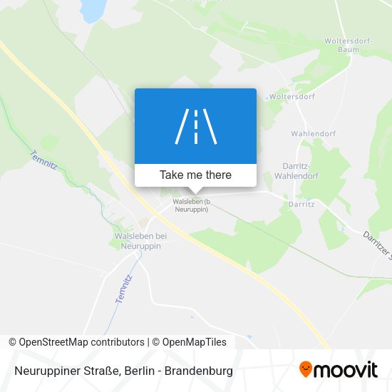 Neuruppiner Straße map