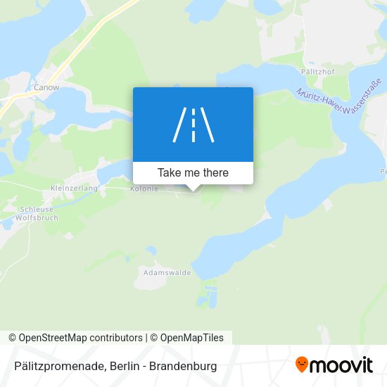 Pälitzpromenade map