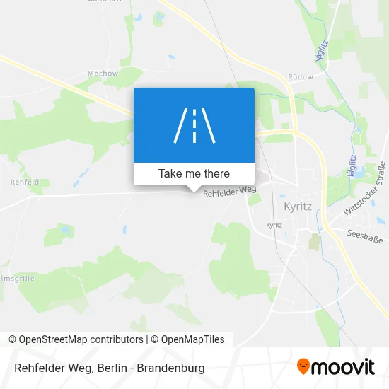 Rehfelder Weg map