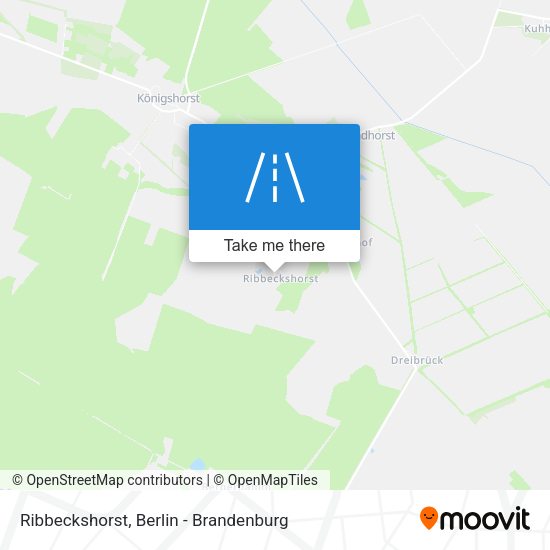 Ribbeckshorst map