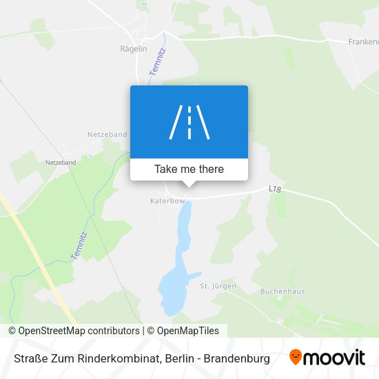 Straße Zum Rinderkombinat map