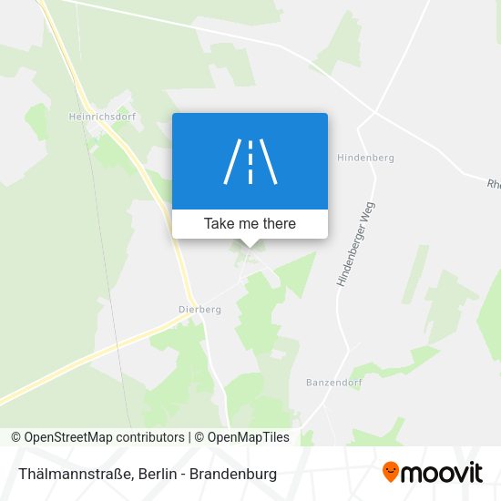 Thälmannstraße map