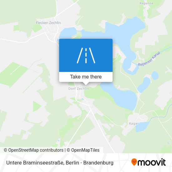 Untere Braminseestraße map