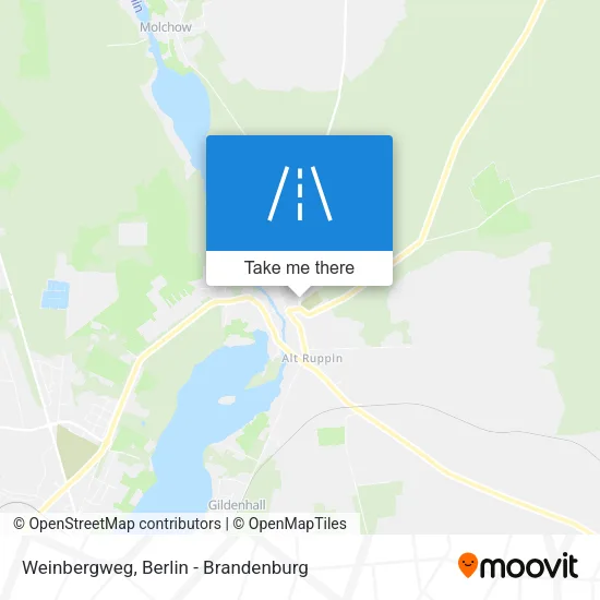 Карта Weinbergweg