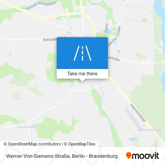 Карта Werner-Von-Siemens-Straße
