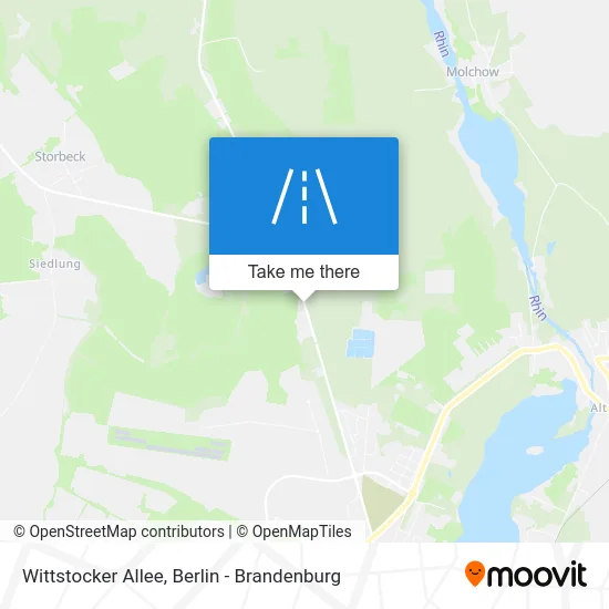 Карта Wittstocker Allee