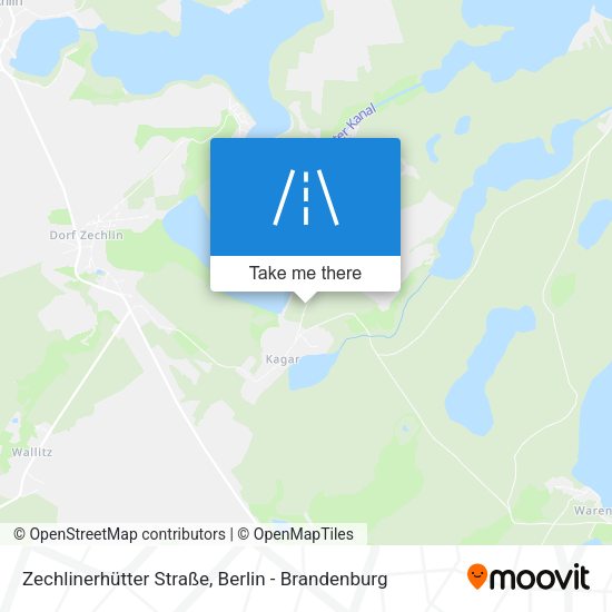 Zechlinerhütter Straße map