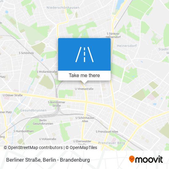 Berliner Straße map