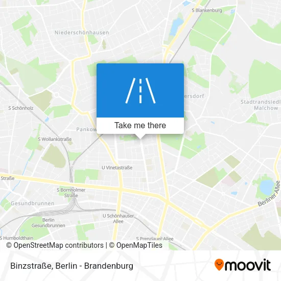 Binzstraße map