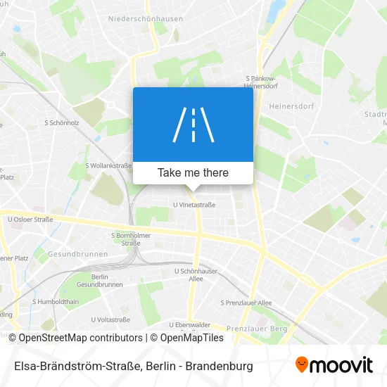 Карта Elsa-Brändström-Straße