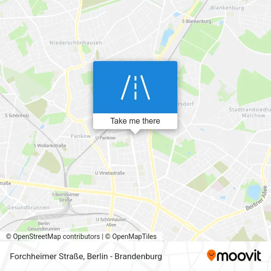 Карта Forchheimer Straße