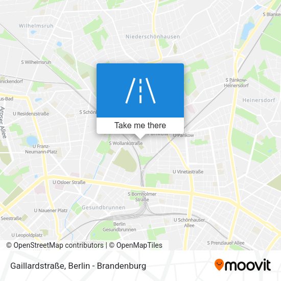 Gaillardstraße map