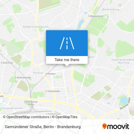 Карта Gemündener Straße