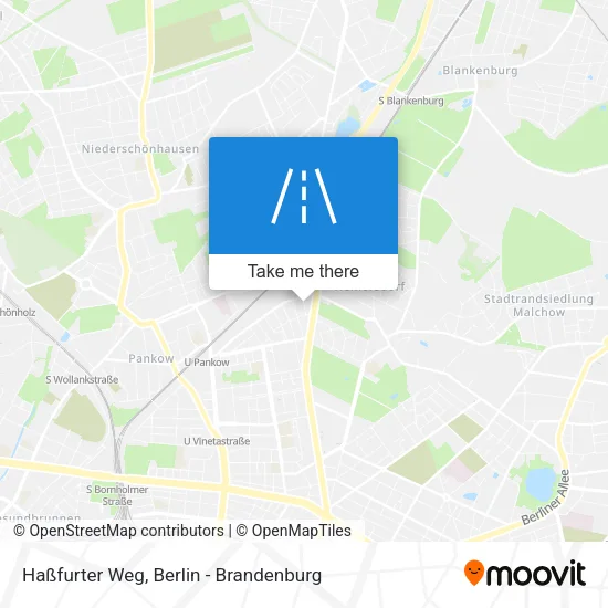 Карта Haßfurter Weg