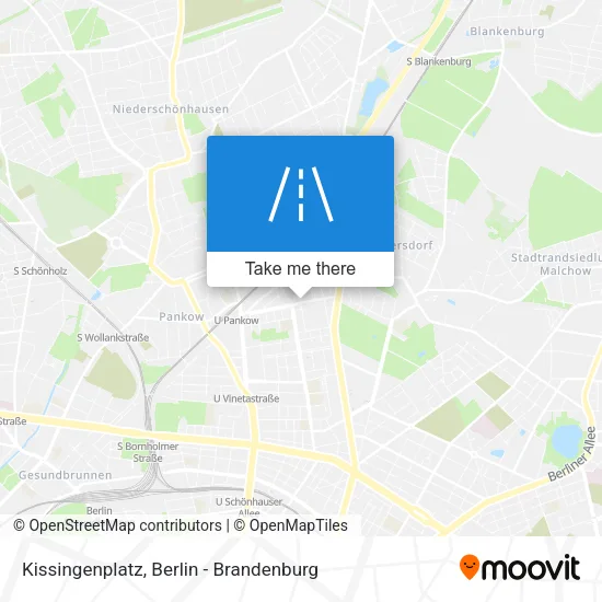 Карта Kissingenplatz