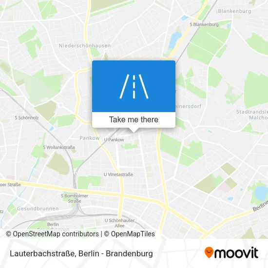 Карта Lauterbachstraße