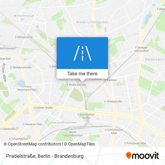 Pradelstraße map