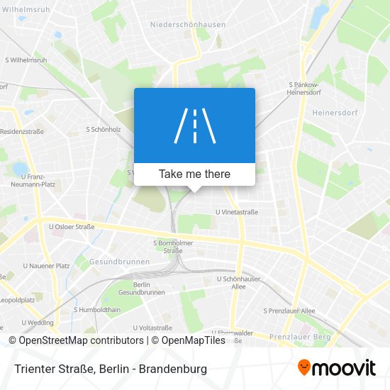 Trienter Straße map