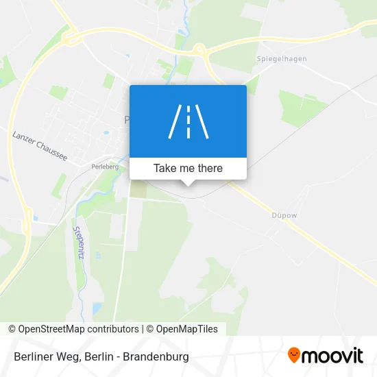 Карта Berliner Weg