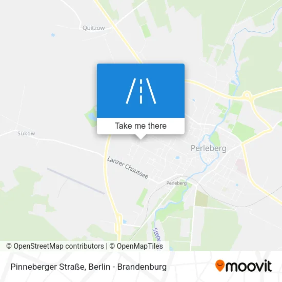 Карта Pinneberger Straße