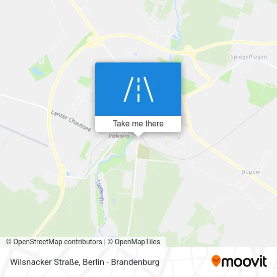 Карта Wilsnacker Straße