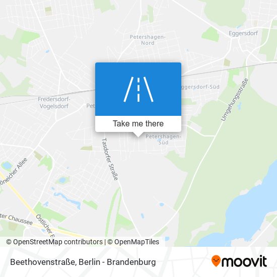 Beethovenstraße map