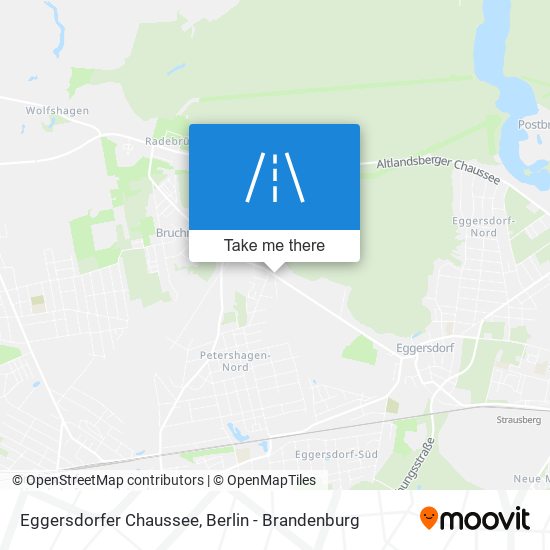 Eggersdorfer Chaussee map