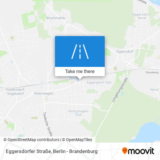 Eggersdorfer Straße map