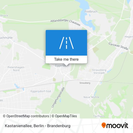 Kastanienallee map